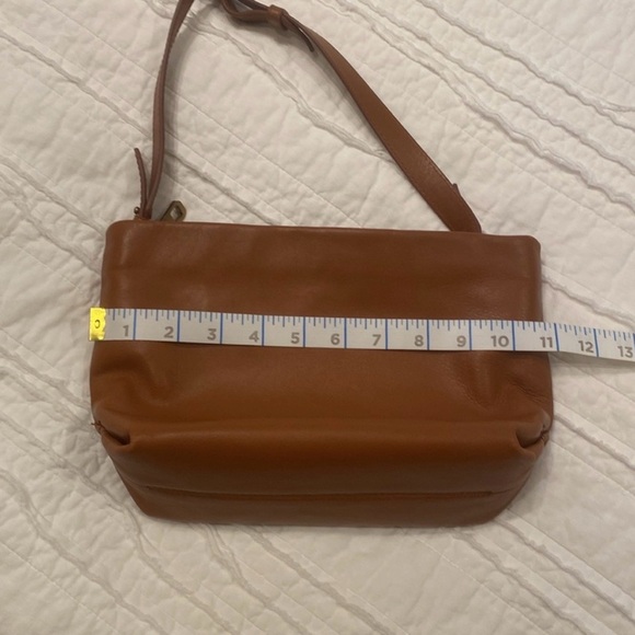 J. Crew Tan Leather Crossbody Bag - Picture 5 of 7